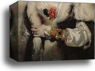 Mrs. Robert, later Lady Peel. Detail by Sir Thomas Lawrence, Canvas Print