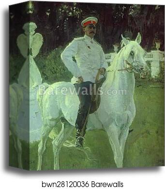 Portrait of Prince Felix Yusupov, Count Sumarokov-Elstone by Valentin Serov, Canvas Print