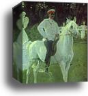 Portrait of Prince Felix Yusupov, Count Sumarokov-Elstone by Valentin Serov, Canvas Print