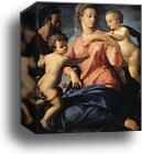 The Madonna and Child with the Infant St.John the Baptist by Agnolo Bronzino, Canvas Print