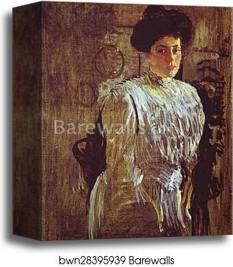 Portrait of Margarita Morozova by Valentin Serov, Canvas Print Portrait of Margarita Morozova by Valentin Serov, Canvas Print
