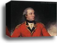Sir George Osborn, Bart. Detail by George Romney, Canvas Print