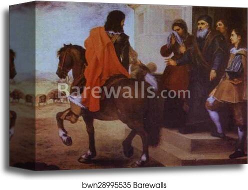 The Departure of the Prodigal Son by Bartolomé Esteban Murillo, Canvas Print The Departure of the Prodigal Son by Bartolomé Esteban Murillo, Canvas Print