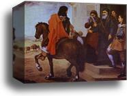 The Departure of the Prodigal Son by Bartolomé Esteban Murillo, Canvas Print