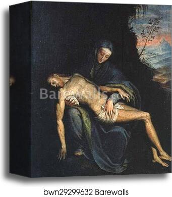 Pieta by Sofonisba Anguissola, Canvas Print