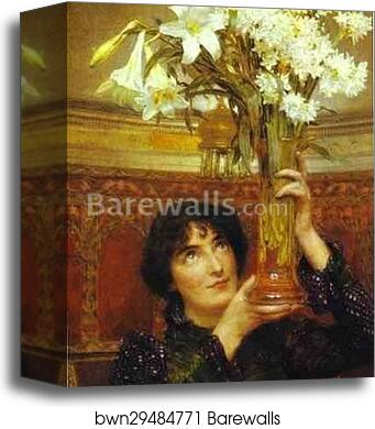 A Flag of Truce by Sir Lawrence Alma-Tadema, Canvas Print