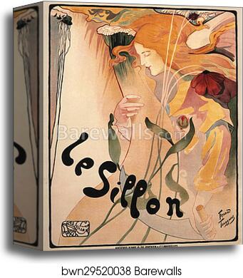 Le Cercle de Peinture, "le Sillon" by Fernand Toussaint, Canvas Print Le Cercle de Peinture, "le Sillon" by Fernand Toussaint, Canvas Print