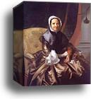 Mrs. Thomas Boylston (Sarah Morecock) by John Singleton Copley, Canvas Print