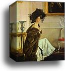 Portrait of Princess Olga Orlova by Valentin Serov, Canvas Print
