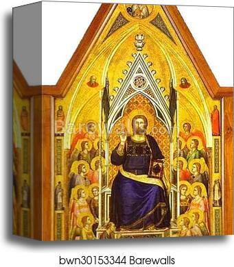 Stefaneschi Polyptych by Giotto, Canvas Print