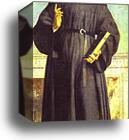 St. Nicholas of Tolentino by Piero Della Francesca, Canvas Print