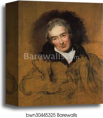 William Wilberforce, MP (1759-1833) by Sir Thomas Lawrence, Canvas Print