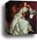 Mrs. Philip Thicknesse, nee Anne Ford by Thomas Gainsborough, Canvas Print