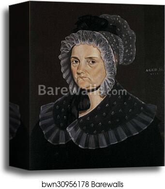 Mrs. John Sappington (Jane Breathitt) by George Caleb Bingham, Canvas Print