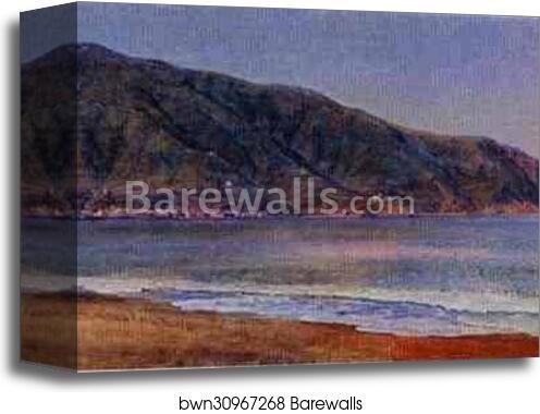 The Bay of Naples Near Castellmare by Alexander Ivanov, Canvas Print The Bay of Naples Near Castellmare by Alexander Ivanov, Canvas Print