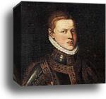 Portrait of Don Sebastian of Portugal. Detail by Sofonisba Anguissola, Canvas Print