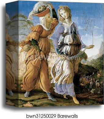 Judith with the Head of Holofernes by Sandro Botticelli, Canvas Print