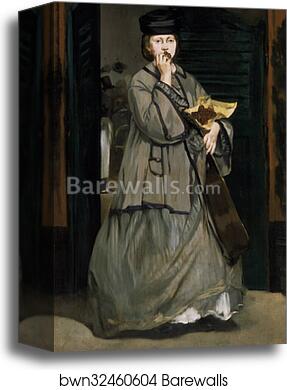 Street Singer by Édouard Manet, Canvas Print