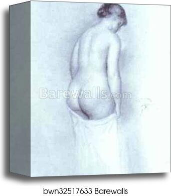 After the Bath by Pierre-Auguste Renoir, Canvas Print