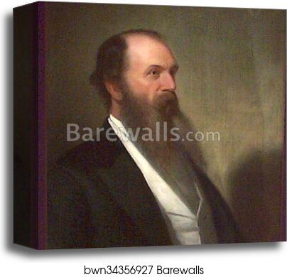 Major James S. Rollins by George Caleb Bingham, Canvas Print