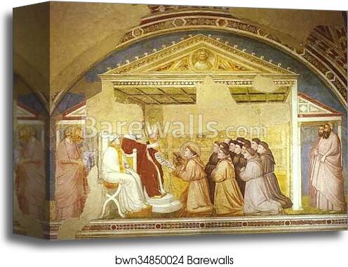 Confirmation of the Rule by Giotto, Canvas Print