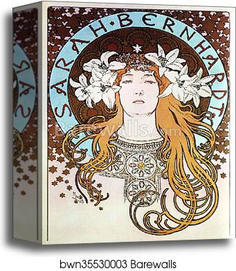 Sarah Bernhardt By Alphonse Mucha Canvas Print Barewalls Posters Prints Bwn Sarah Bernhardt By Alphonse Mucha Canvas Print Barewalls Posters Prints Bwn