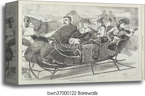 Christmas Belles by Winslow Homer, Canvas Print