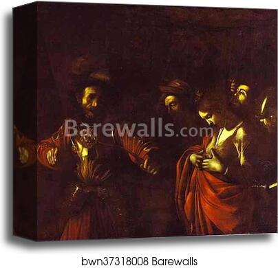 The Martyrdom of St. Ursula by Caravaggio, Canvas Print