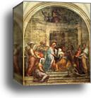 The Visitation by Jacopo Carrucci, Known As Pontormo, Canvas Print