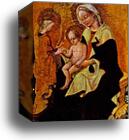 Betrothal of Catherine of Alexandria by Gentile Da Fabriano, Canvas Print