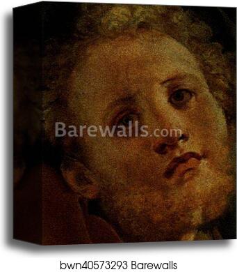 Deposition of Christ. Detail by Jacopo Carrucci, Known As Pontormo, Canvas Print