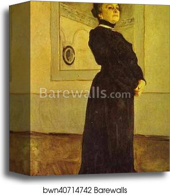Portrait of the Actress Maria Yermolova by Valentin Serov, Canvas Print Portrait of the Actress Maria Yermolova by Valentin Serov, Canvas Print