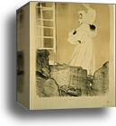 Miss May Belfort (State I) by Henri De Toulouse-Lautrec, Canvas Print