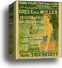 La "Grande Tuilerie d'Ivry" (Usine Émile Muller) by Alexandre Charpentier, Canvas Print