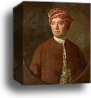 Portrait of Philosopher David Hume by Allan Ramsay, Canvas Print
