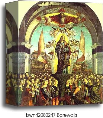 The Legend of St. Ursula: Apotheosis of St. Ursula by Vittore Carpaccio, Canvas Print The Legend of St. Ursula: Apotheosis of St. Ursula by Vittore Carpaccio, Canvas Print