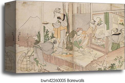 Untitled by Katsushika Hokusai, Canvas Print
