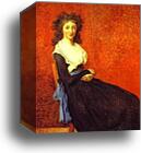 Portrait of Madame Charles-Louis Trudaine by Jacques-Louis David, Canvas Print