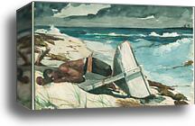 After the Hurricane, Bahamas by Winslow Homer, Canvas Print