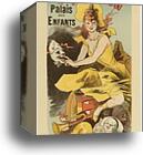 Grand Théâtre de l'Exposition by Jules Chéret, Canvas Print