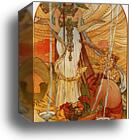 L'Estampe Moderne Salammbô  by Alphonse Mucha, Canvas Print