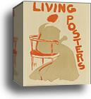 Les "Living Posters" (Affiches vivants) by Frank Hazenplug, Canvas Print