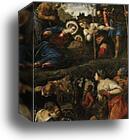 Adoration of the Shepherds by Jacopo Robusti, Called Tintoretto, Canvas Print