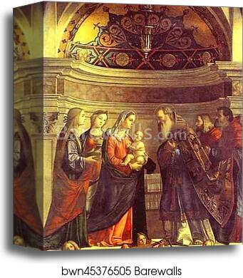 Presentation in the Temple by Vittore Carpaccio, Canvas Print Presentation in the Temple by Vittore Carpaccio, Canvas Print