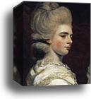 The Ladies Waldegrave. Detail by Sir Joshua Reynolds, Canvas Print