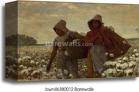 The Cotton Pickers by Winslow Homer, Canvas Print