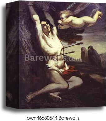 Martyrdom of St. Sebastian by Honoré Daumier, Canvas Print
