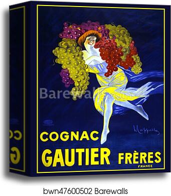 Cognac Gautier Frères by Leonetto Cappiello, Canvas Print
