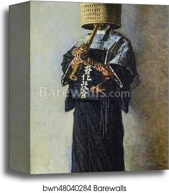 Japanese Beggar by Vasily Vereshchagin, Canvas Print