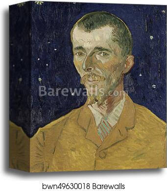 Eugène Boch by Vincent Van Gogh, Canvas Print